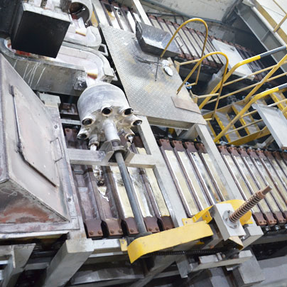 鋁錠自動(dòng)澆鑄連鑄機(jī)